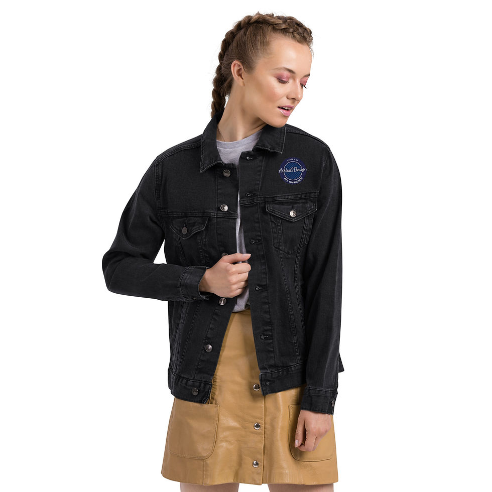 Miniaturbild: Unisex denim jacket