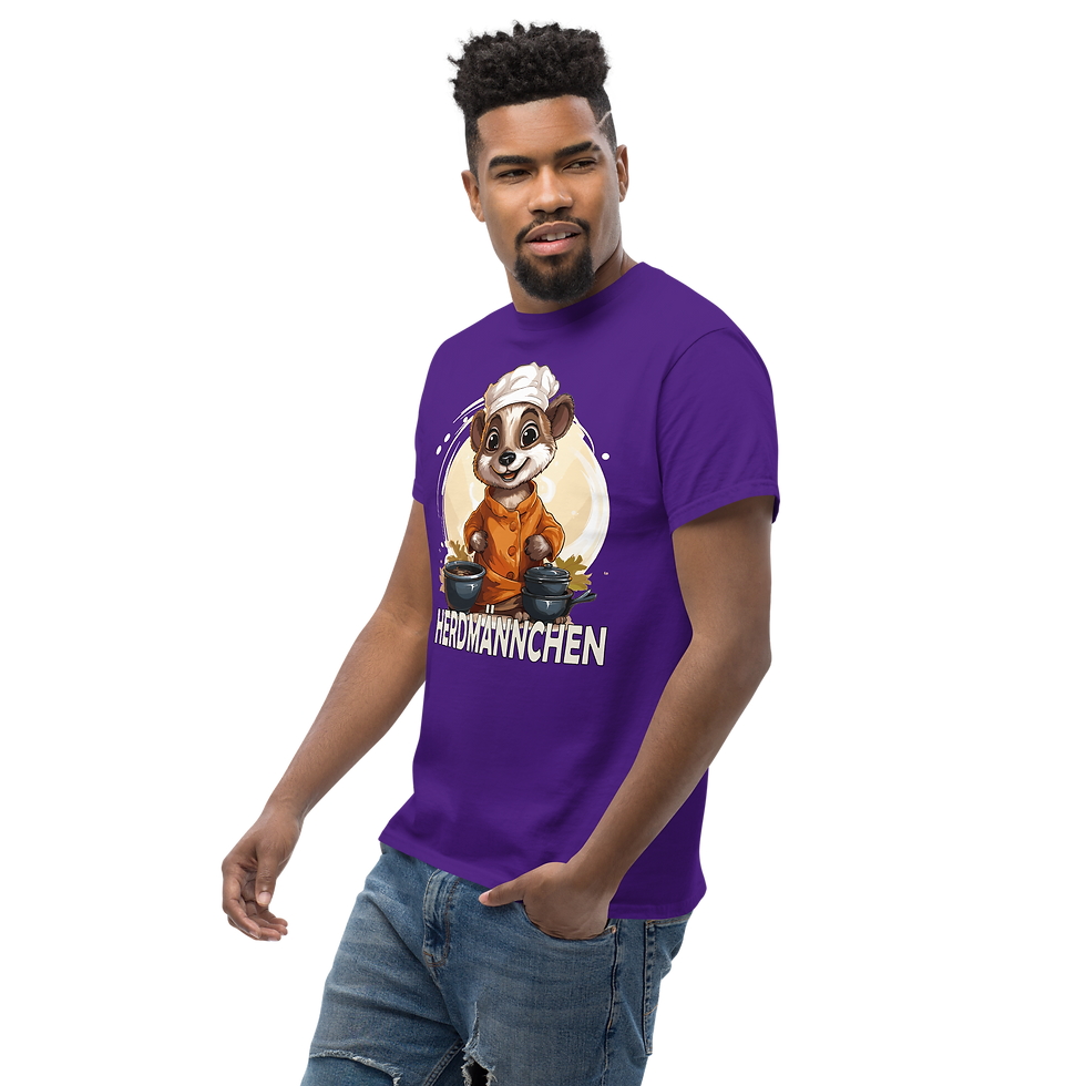 Miniaturbild: Herdmännchen lustiges Shirt für s BBQ