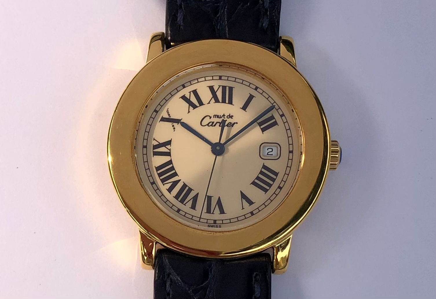 Must de Cartier ronde 1800-1 Quartz