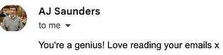 AJ Saunders' newsletter love.png
