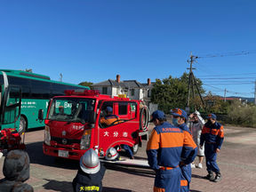 大分市消防団が大学イベントに参加しました!