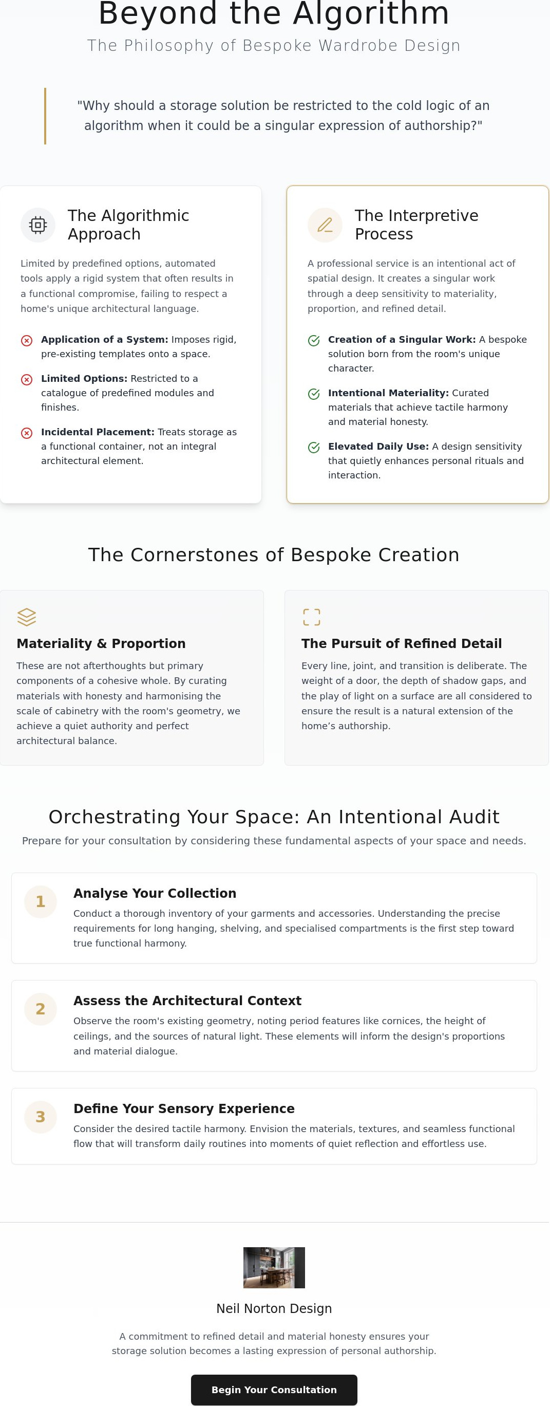 Wardrobe layout planning service