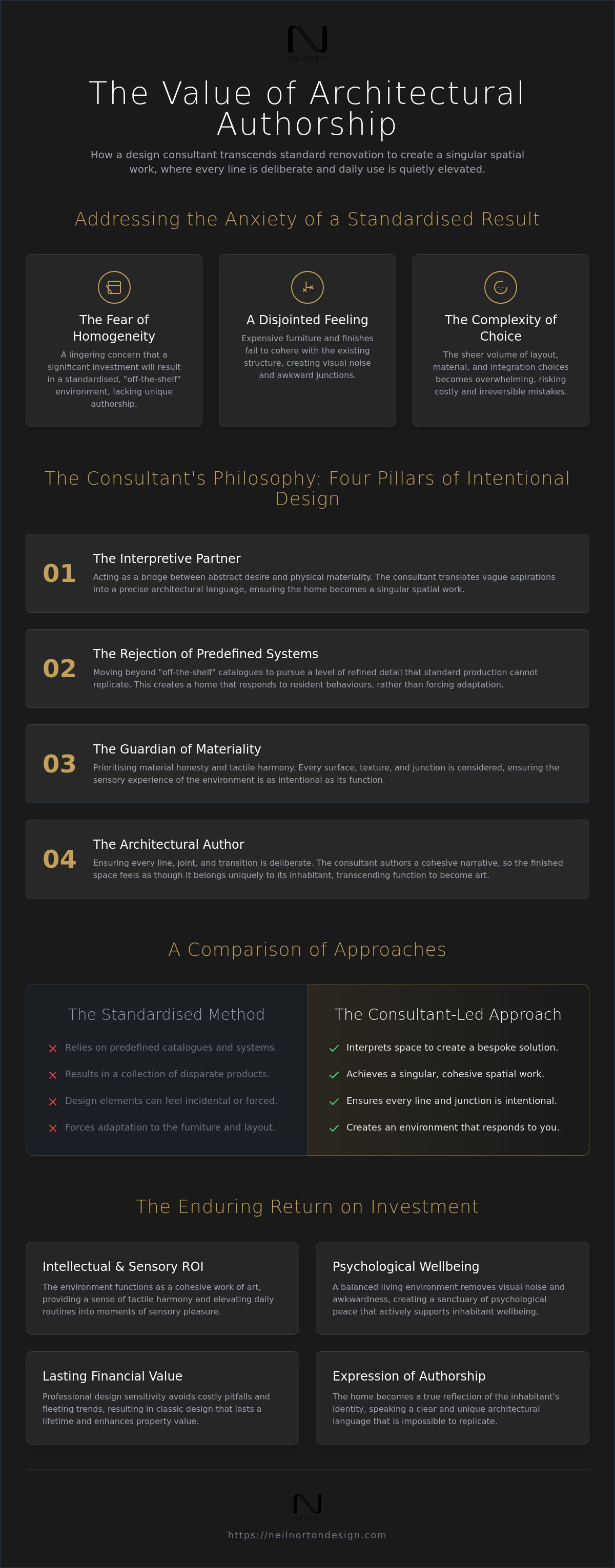 Value of a design consultant