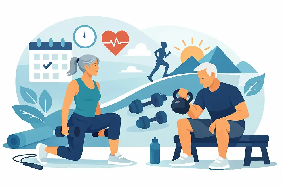 Best Workout Plan for Over 40s That Lasts