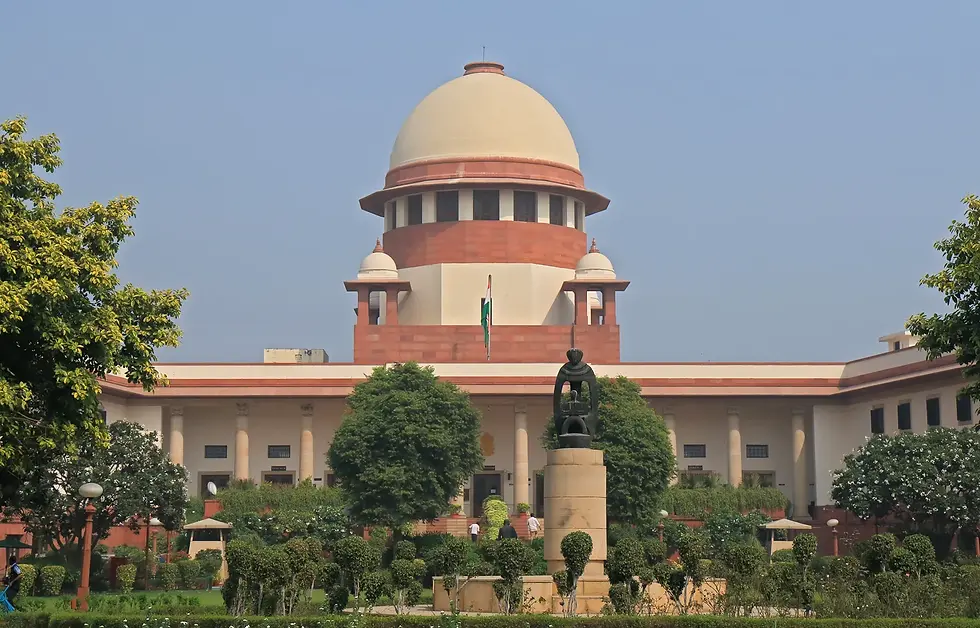 Supreme-Court-of-India-Central-Wing-where-chief-justice-courtroom-is-located-New-Delhi-Ind