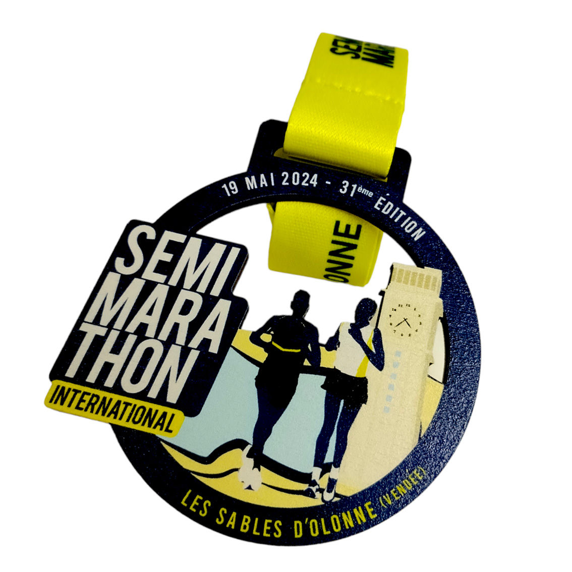 Wooden Medallion - Printed