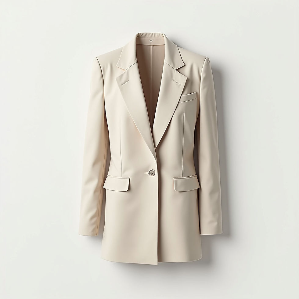 Blazer de Linho Elegante