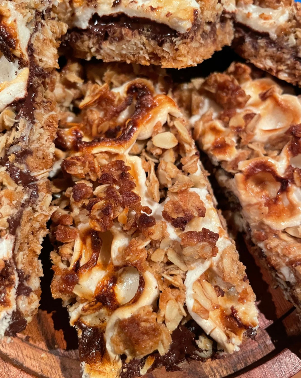 S’mores Granola Bars *Vegan