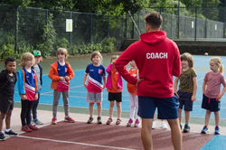 Coaching at Heath Park Tennis