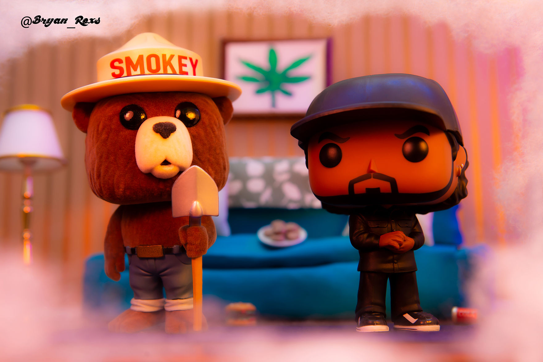 Ice Cube and Smokey Bear