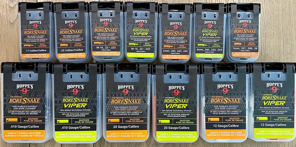 Hoppes VIPER Bore Snake - multiple calibres available