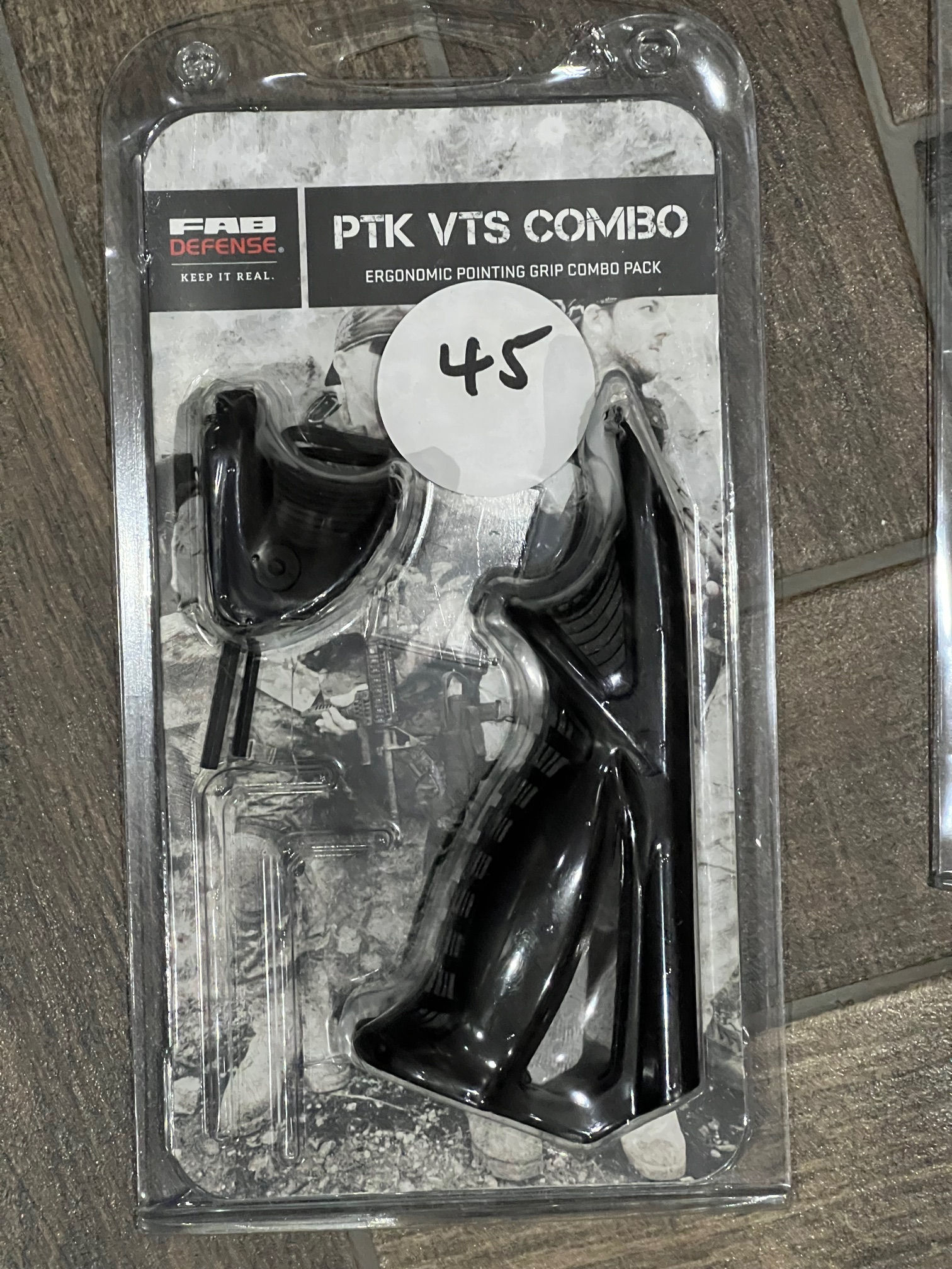 FAB Defense PTK VTS Combo - Black