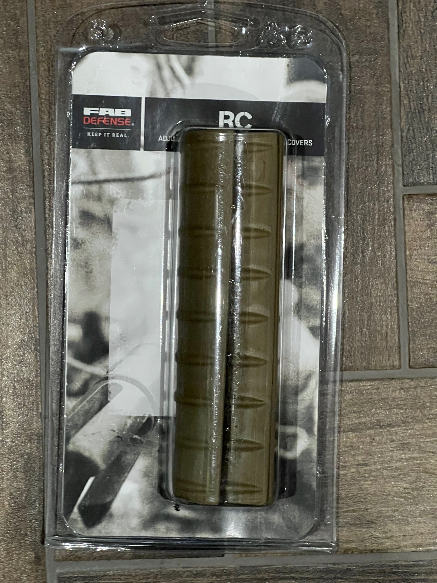 FAB Defense RC Rail Covers TAN - 3 pack