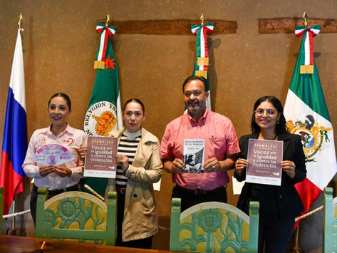Julio Arreola impulsa Asamblea de Mujeres “Voces por la Igualdad y Contra las Violencias” en Pátzcuaro