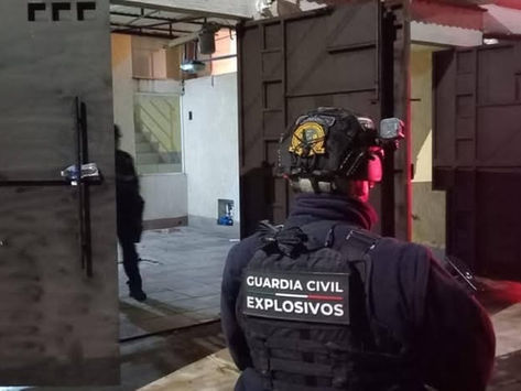 Tras operativo policiaco; aseguran arma, uniforme táctico y artefacto explosivo en Pátzcuaro