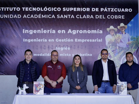 Tec de Pátzcuaro fortalece su presencia regional con apertura de Unidad Académica en Santa Clara del Cobre