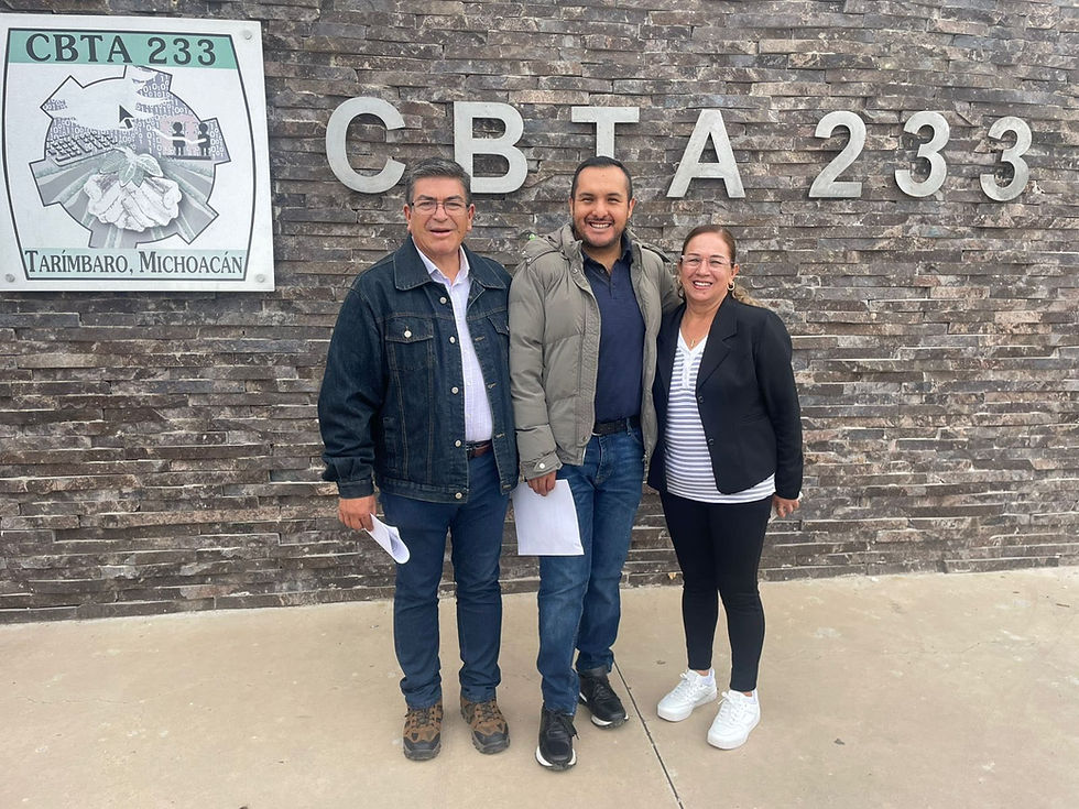 Caravanas Integrales de la Juventud llegarán al CBTA 233 de Tarímbaro: Carlos Estrada