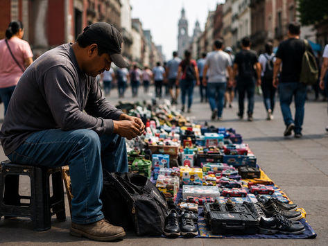 México se aleja de la meta de reducir la informalidad laboral por debajo del 50%