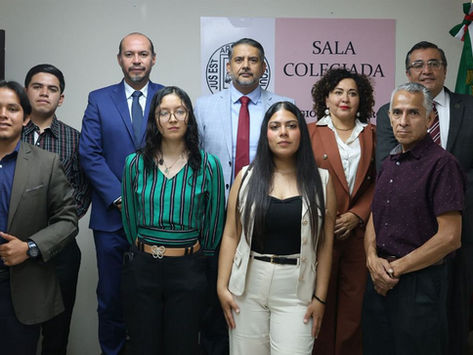 Estudiantes de Derecho realizan visita guiada a Salas Colegiada Civil y Unitaria Penal de Zitácuaro