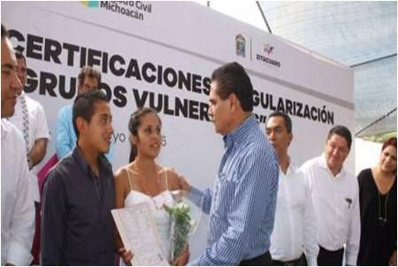 PRESENTARÁN A NIVEL NACIONAL EL PROGRAMA DE REGULARIZACIÓN DEL REGISTRO CIVIL