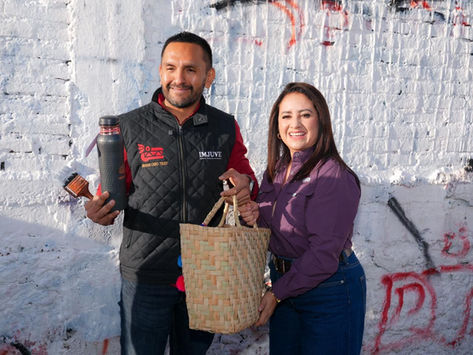 Gladyz Butanda y Abraham Carro lanzan jornada de recuperación de espacios en Michoacán