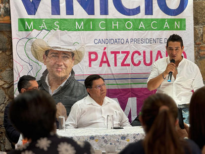 El Candidato Marco Vinicio recibe respaldo del Licenciado Reyna