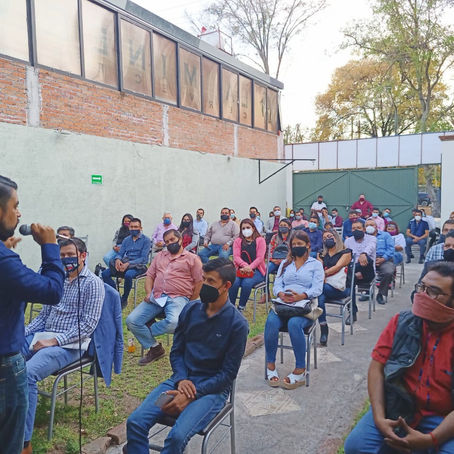 Alfredo Flores se registró como aspirante de Morena a diputado local por el distrito 17 de Morelia