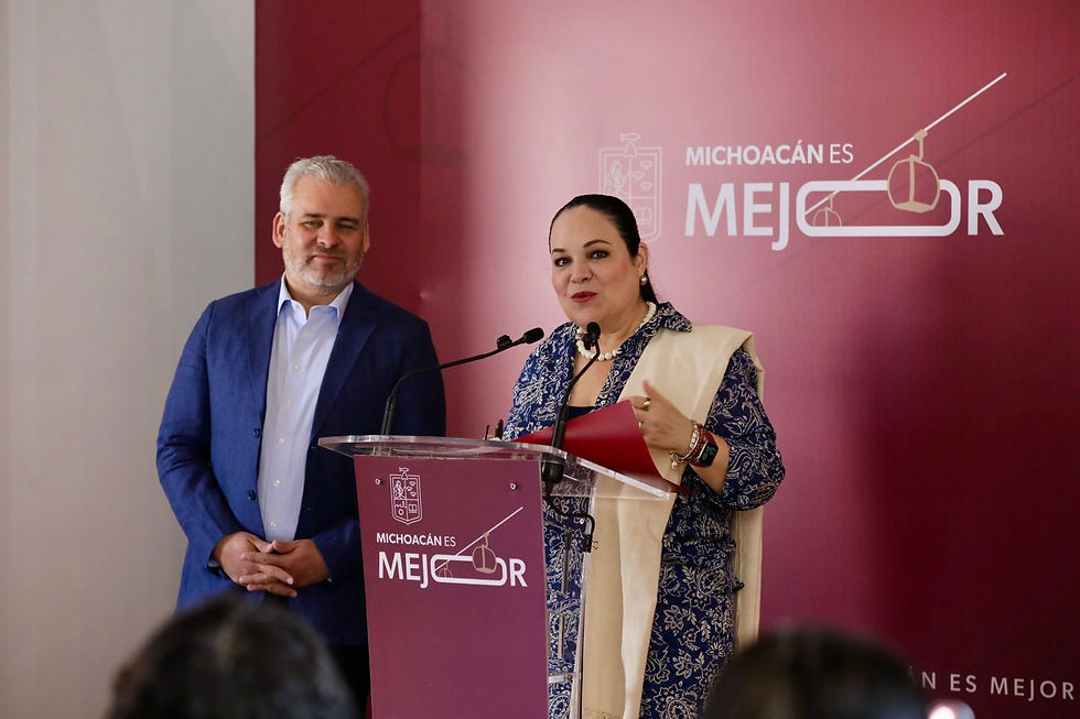 Sheinbaum libera o reestructura deuda a casi 5 mil mujeres y hombres del campo michoacano: Bedolla