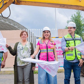 Dayana Pérez Mendoza encabeza arranque de obra integral en la calle Prolongación Hidalgo