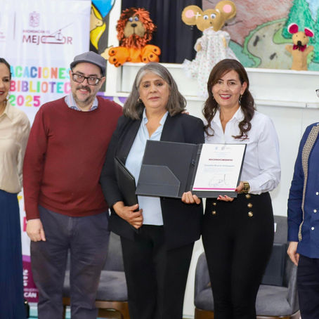 Gabriela Molina inaugura programa estatal” Mis vacaciones en la biblioteca 2025
