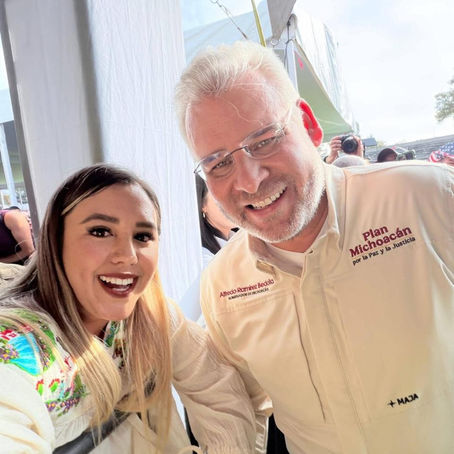 Dayana Pérez acompaña en la entrega de Programas para el Bienestar en Michoacán