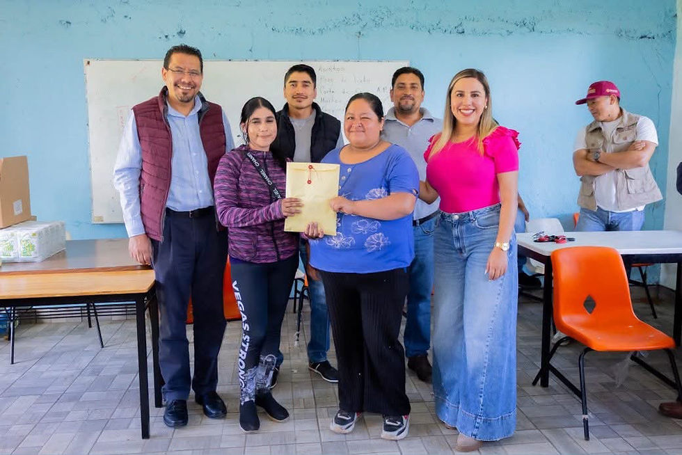 Dayana Pérez fortalece la infraestructura educativa con apoyo para techumbre en la Primaria Benito Juárez de Irícuaro