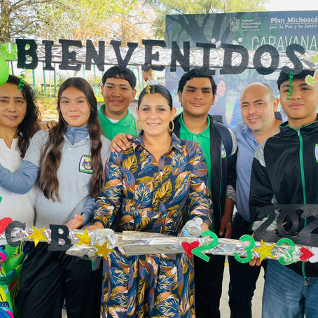 Arrancan en Tarímbaro las Caravanas Integrales por la Juventud en el CBTA 233