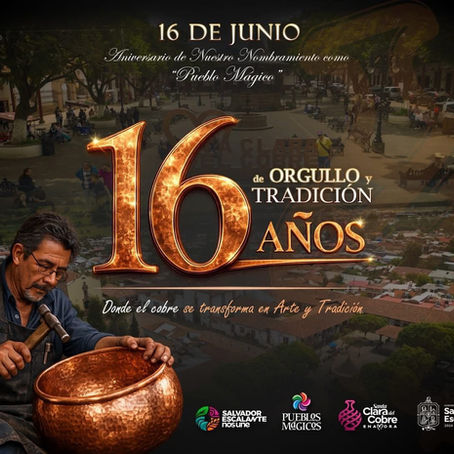 Dayana Pérez celebra el 16 aniversario de Santa Clara del Cobre como Pueblo Mágico