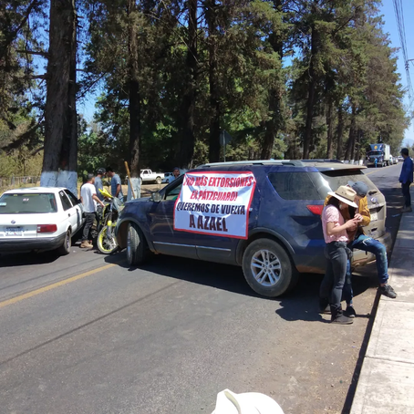 BLOQUEOS EN PÁTZCUARO RESPONDEN A LA DESAPARICIÓN DE DOS PERSONAS