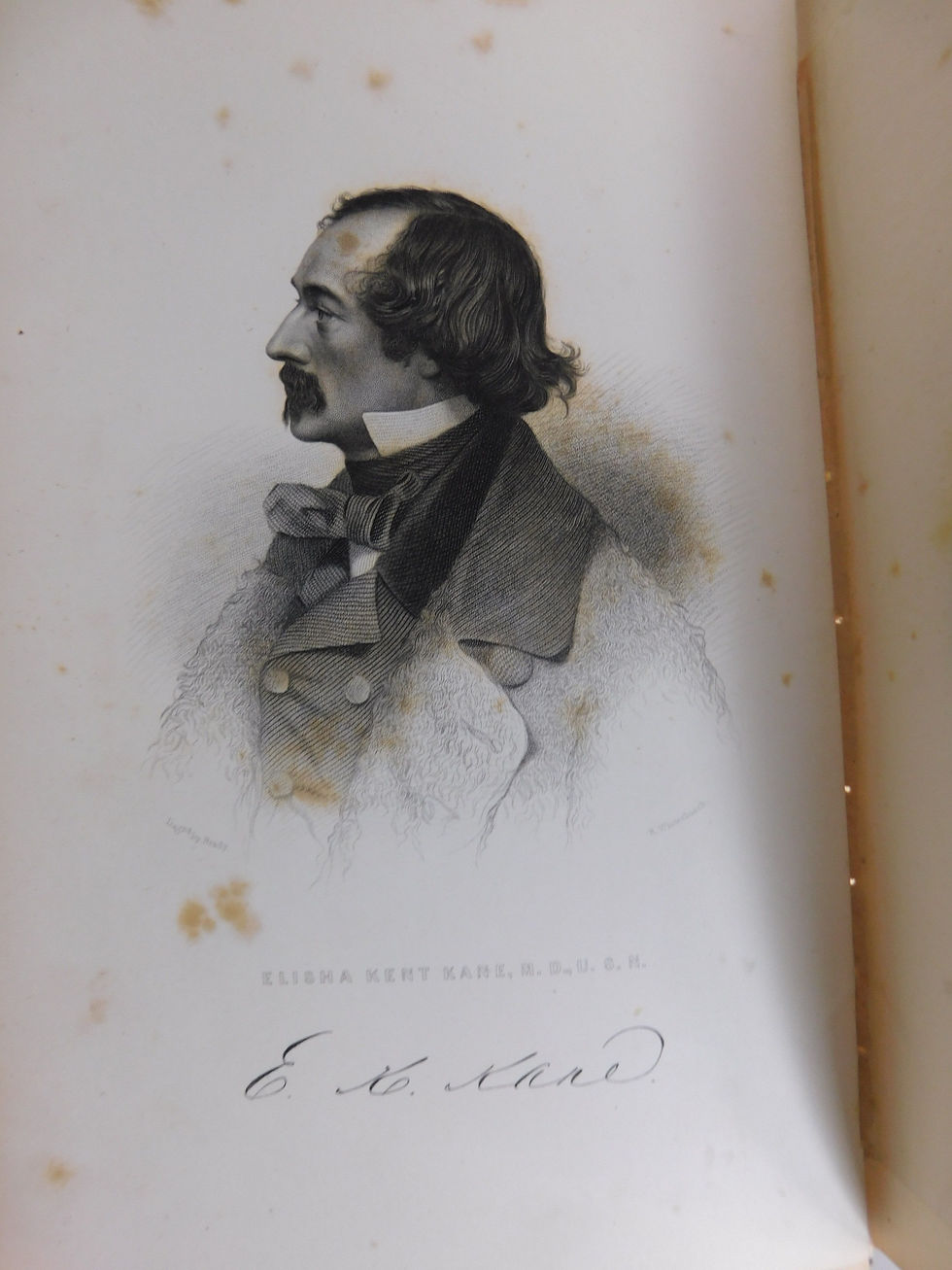 Thumbnail: ARCTIC EXPLORATIONS by Elisha Kent Kane, 2nd Grinnell Expedition 1856 (2 vols.)