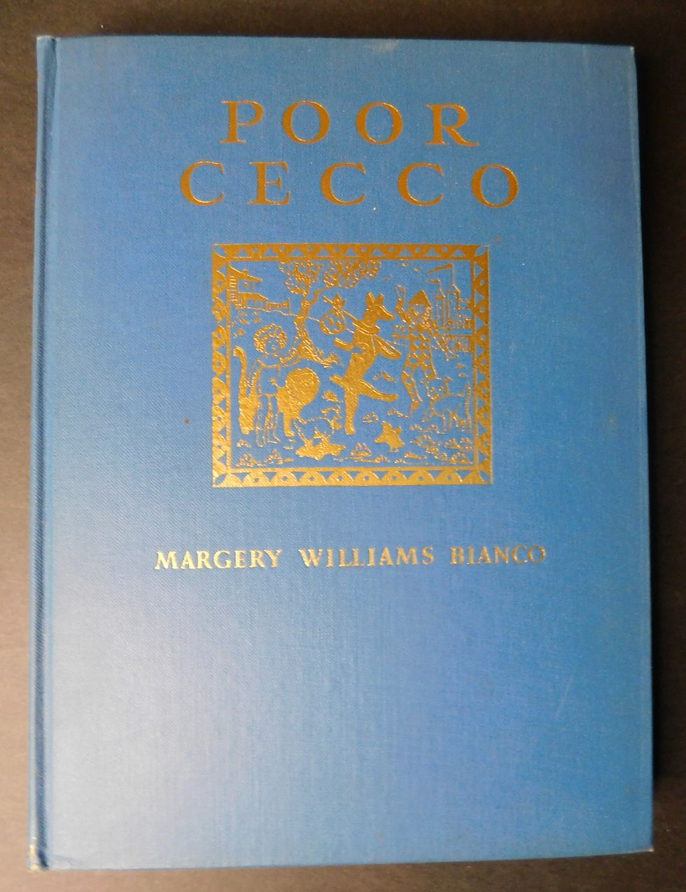 Thumbnail: POOR CECCO - 1925 Presentation Copy ,Margery Williams Bianco, 1st Edition