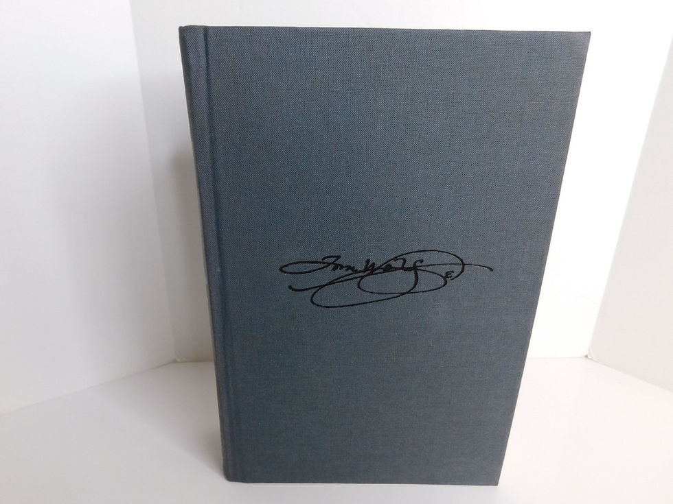 Thumbnail: THE BONFIRE OF THE VANITIES ~ Signed by Tom Wolfe ~ 1987 Limited Edition