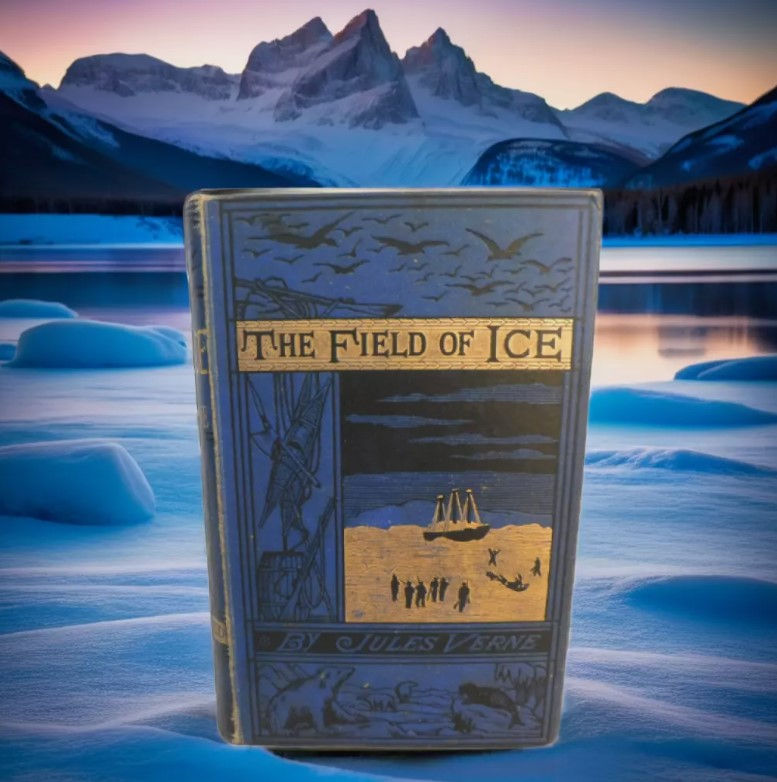 Jules Verne ~ THE FIELD OF ICE ~ 1875 First Edition ~ George Rutledge, London