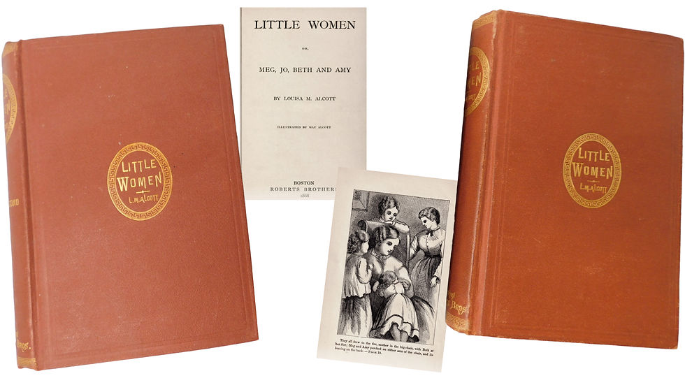Little Women Parts First and Second by Louisa May Alcott
