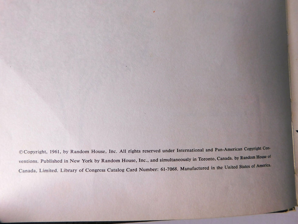 Thumbnail: Theo LeSieg ~ "Dr. Seuss" ~ TEN APPLES UP ON TOP ~ Rare 1961 1st Edition