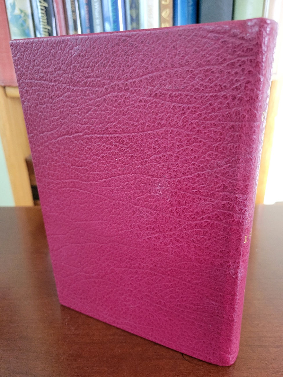 Thumbnail: full leather binding