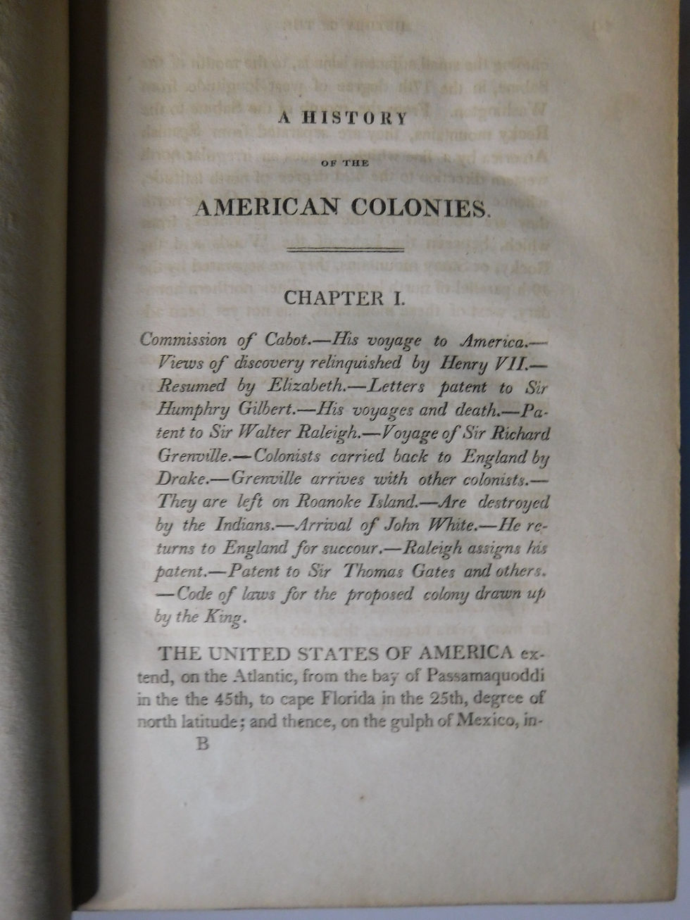 Thumbnail: 1824 ~ John Marshall's A History of the American Colonies ~ Rare First Edition