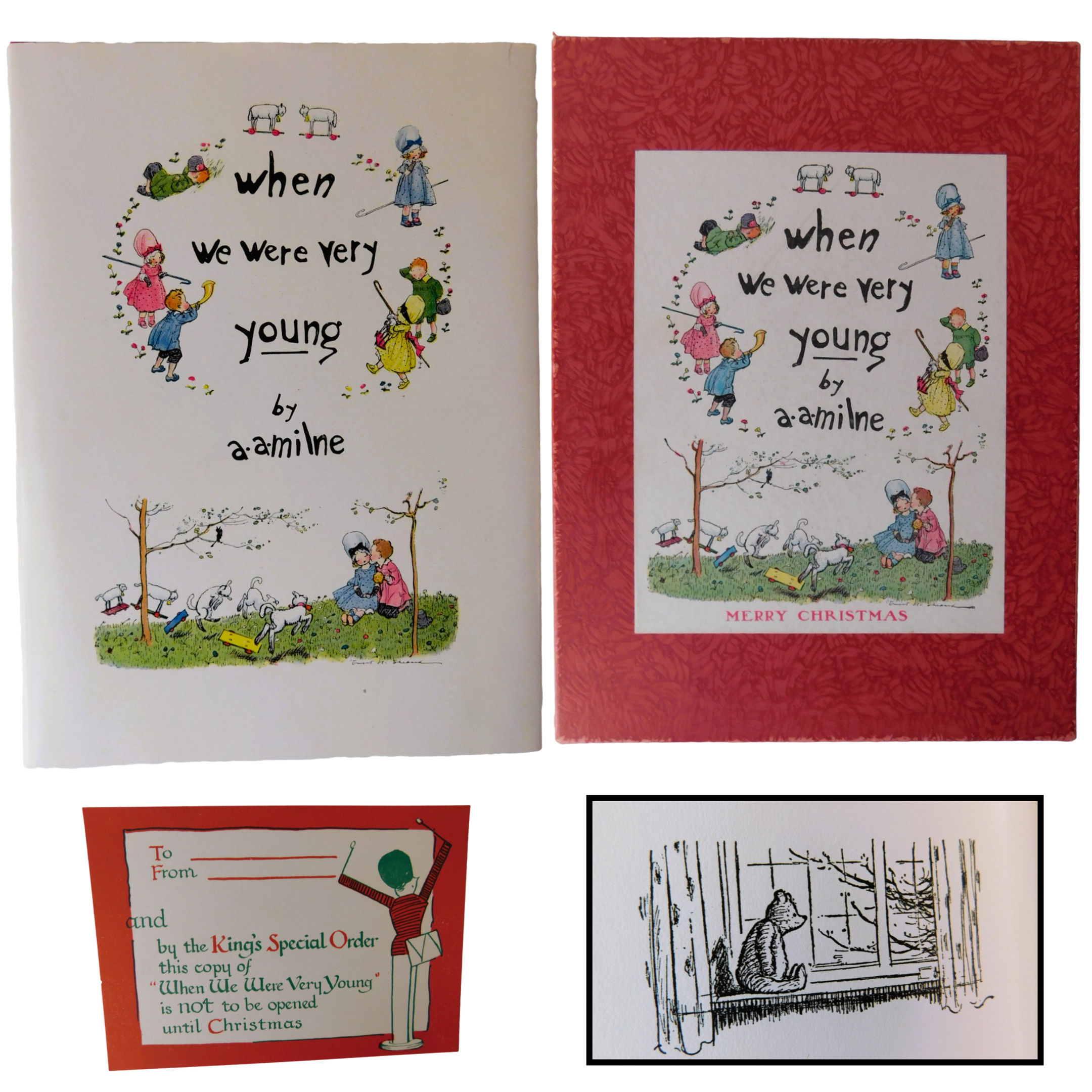 When We Were Very Young, A. A. Milne ~ Amazing 1925 Gift Edition, Like New!