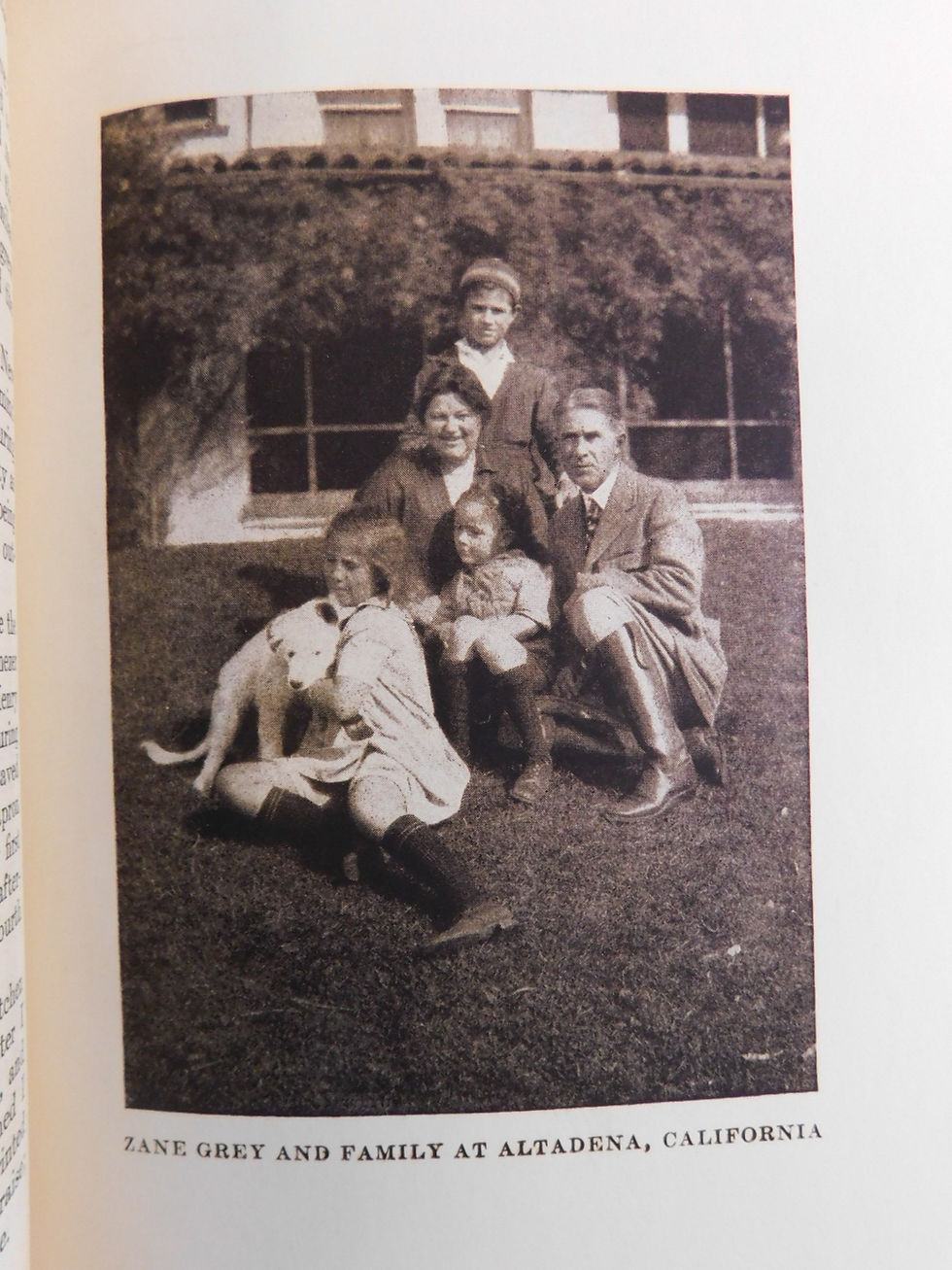 Thumbnail: Zane Grey's own Copy "The Man and His Work," 1928 With a Signed A.L. Burt letter