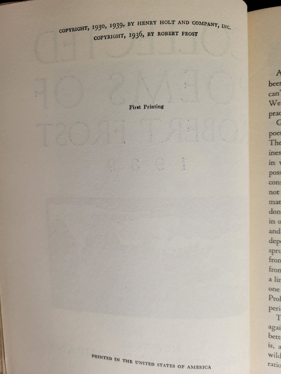 Thumbnail: 1939 first printing