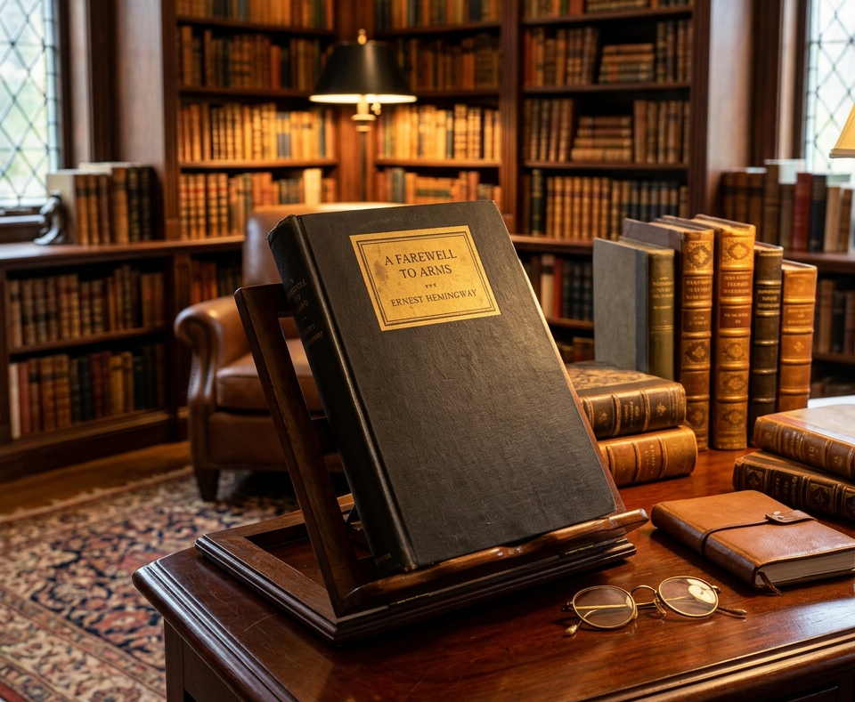Hemingway first edition of A Farewell to Arms
