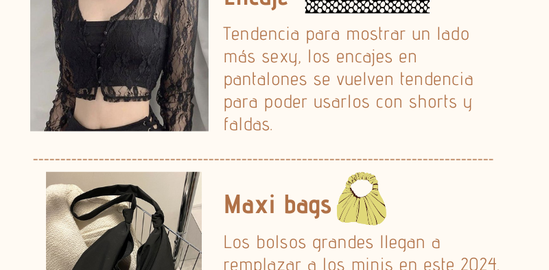Tendencias de moda  2024