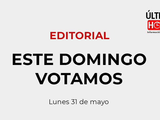 ESTE DOMINGO VOTAMOS