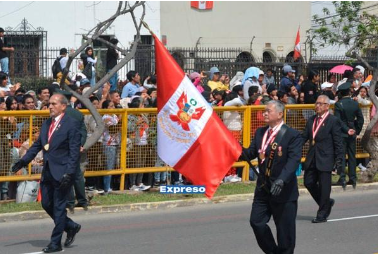 Lima : GEIN participó con orgullo en la Parada Militar del 2025 